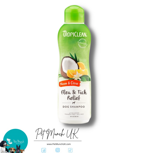Tropiclean Flea & Tick Shampoo 592ml